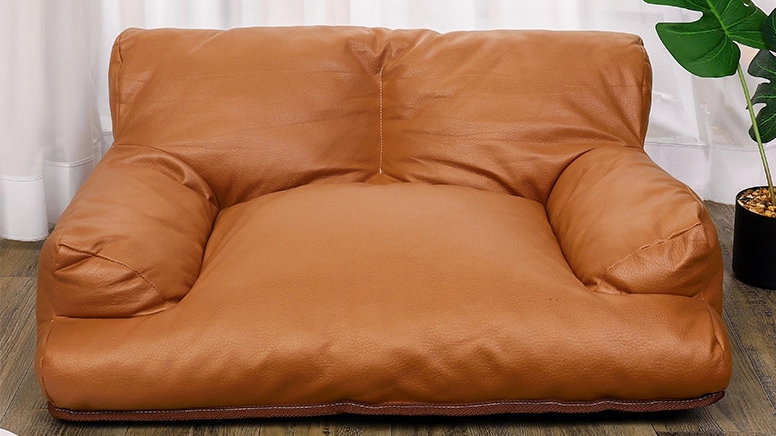 How to Choose Pet Sofa & Kennel PVC Leather? Solve Urine Corrosion, Scratch Damage & Odor Residue Pain Points | Fusheng Pet-Grade Solution